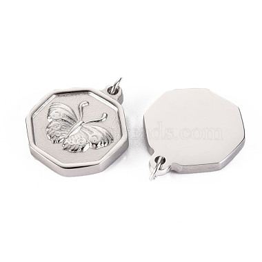 316 Surgical Stainless Steel Pendants(STAS-S116-124P)-2