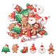 24 個 6 スタイルのクリスマス不透明樹脂ペンダント(RESI-FS0001-44)-3
