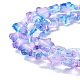 Perles en verre transparentes(GLAA-F112-04A)-1