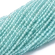 Natural Apatite Beads Strands, Round, 2mm, Hole: 0.5mm, about 195pcs/strand, 15.35 inch(39cm)(G-A177-04-17)