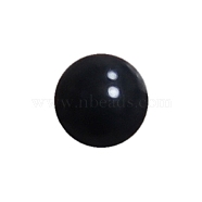 Craft Plastic Doll Eyes, Stuffed Toy Eyes, Safety Eyes, Half Round, Black, 2mm(DOLL-PW0001-072B)