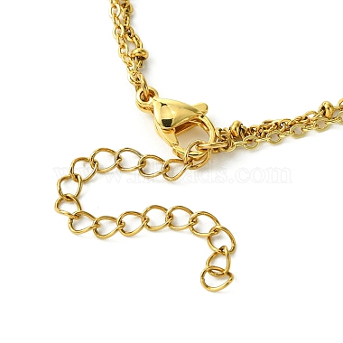 Brass Layered Necklace for Women(NJEW-JN04912)-5