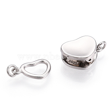 925 Sterling Silver Box Clasps(STER-T007-10P)-2