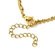 Brass Layered Necklace for Women(NJEW-JN04912)-5