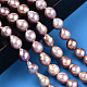 perle baroque naturelle perles de perles de keshi(PEAR-S020-L16)-2