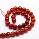 Dyed Natural Agate Faceted Round Beads Strands(G-E320B-8mm-08)-2