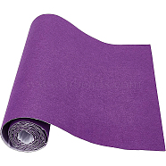 Polyester Felt Sticker, Self Adhesive Fabric, Rectangle, Purple, 40x0.1cm, 2m/roll(DIY-WH0146-04L)