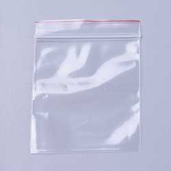 Zip Lock Bags, Resealable Bags, Top Seal, Self Seal Bag Bags, Clear, 6x4cm, Unilateral Thickness: 2.3 Mil(0.06mm)(OPP-Q005-4x6cm)