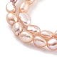 Natural Cultured Freshwater Pearl Beads Strands(PEAR-P062-24C)-4