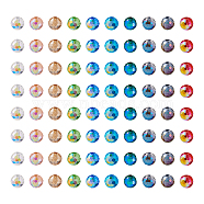 400pcs 10 Colors Glass Beads Strands, Faceted, Round, Mixed Color, 6mm, Hole: 1.2mm, 40pcs/color(GLAA-TA0001-21)