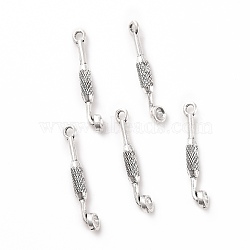 Tibetan Style Alloy Pendants, Golf Club, Antique Silver, 28.5x4x4.5mm, Hole: 1.8mm, 200pcs/bag(FIND-G026-05AS)