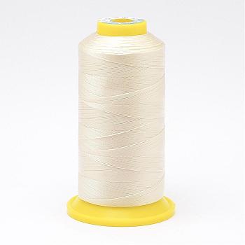 Nylon Sewing Thread, Creamy White, 0.6mm, about 300m/roll