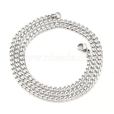 3mm 304 Stainless Steel Necklaces