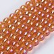 Electroplate Glass Beads Strands(GLAA-K025-FR-8mm-A)-2