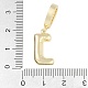 pendentifs en laiton zircon cubique transparent(KK-M289-01J-G)-3