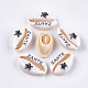 Printed Cowrie Shell Beads(X-SHEL-S276-12C)-1