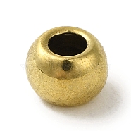 Alloy Spacer Beads, Cadmium Free & Nickel Free & Lead Free, Rondelle, Golden, 6x4.5mm, Hole: 2.5mm(FIND-L017-02G)