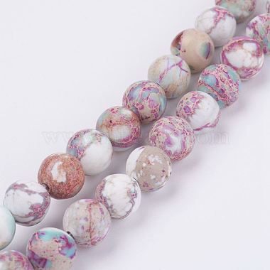 Natural Imperial Jasper Beads Strands(G-E358-8m-01)-4