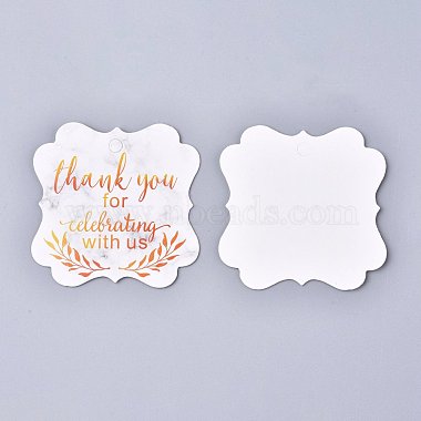 Floral Pattern Paper Gift Tags(CDIS-K002-E06)-2