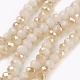 Electroplate Glass Beads Strands(X-GLAA-K027-HR-C06)-1