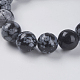 Natural Snowflake Obsidian Beads Strands(G-G515-10mm-01)-3