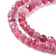 Natural Red Tourmaline Beads Strands(X-G-A021-01B)-3