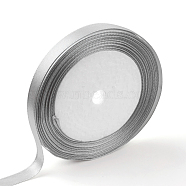 Single Face Satin Ribbon, Polyester Ribbon, Light Grey, 2 inch(50mm), about 25yards/roll(22.86m/roll), 100yards/group(91.44m/group), 4rolls/group(RC50MMY-121)
