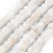 Natural Rainbow Moonstone Beads Strands, Nuggets, Tumbled Stone, 4.5~11.5x3~7x3.5~6mm, Hole: 1.2mm, about 48~68pcs/strand, 15.35~15.94''(39~40.5cm)(G-P497-01C-63)