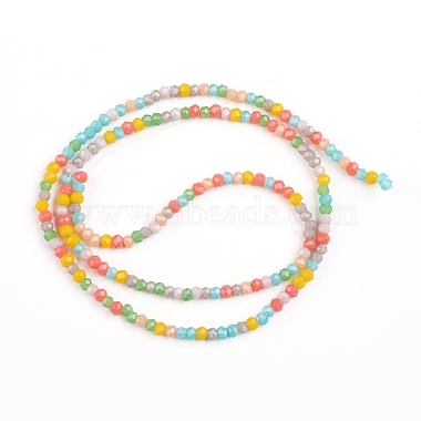 Faceted Glass Beads Strands(X-GLAA-G074-A01)-2