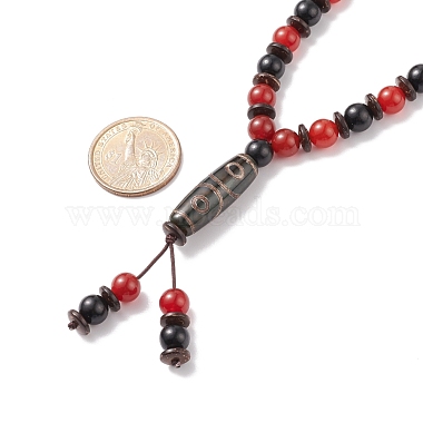 Buddhist Necklace(NJEW-JN03884)-5