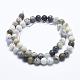 Natural White African Opal Beads Strands(G-E472-02-8mm)-2