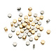 Kissitty 50pcs perles d'espacement en laiton 2 couleurs(KK-KS0001-18)-2