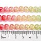 Spray Painted Crackle Glass Beads Strands(DGLA-C002-8mm-06)-5