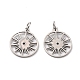 Non-Tarnish 201 Stainless Steel Pendants(STAS-G253-02P)-2