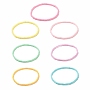 Mixed Color Acrylic Anklets(AJEW-AN00488)
