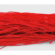 Elastic Cord, Red, about 1mm thick, about 25.15~27.34 yards(23~25m)/bundle(X-YRB1MM-2)