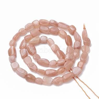 Natural Sunstone Beads Strands(G-S290-04)-2