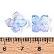 cuisson de bouchons de perles de verre transparents peints(X-DGLA-N014-04B)-3