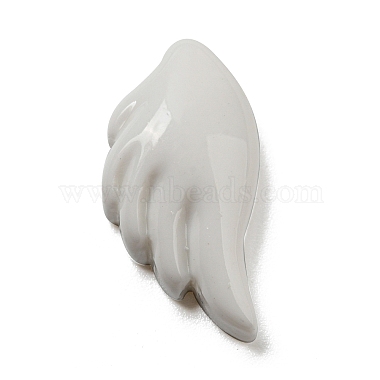 White Wing Resin Cabochons