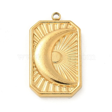 Golden Rectangle 304 Stainless Steel Pendants