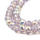 Baking Painted Transparent Glass Beads Strands(DGLA-A034-J6mm-B03)-3