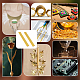 2Pcs Brass Sheets(DIY-OC0013-55B)-5