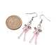 304 Stainless Steel Fairy Dangle Earrings(EJEW-MZ00129-02)-3