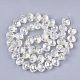 Chapelets de perles en verre galvanoplastique(X-EGLA-S189-003B-01)-2