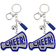 2Pcs Alloy Rhinestone Keychain(KEYC-SP0001-17A)-1