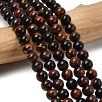 6mm in diameter, hole: 1mm, about 50pcs/strand, 15~16 inch/strand(X-GSR6mmC042)