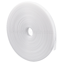 45M Polyester & Plastic Boning, Horsehair Braid, Crinoline for Sewing Wedding Dress, Dance Formal Dress Accessories, Skirt, Gown, WhiteSmoke, 12x0.4mm(FIND-WH0159-02A)