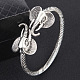 Elephant Alloy Cuff Bangles(WGC2DAC-01)-1
