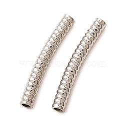 304 Stainless Steel Tube Beads, Stainless Steel Color, 30.5x5x4mm, Hole: 2.8mm(SA-CBA4D96-15H-P)