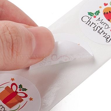 самоклеющиеся наклейки на рождественскую тему(X-DIY-A031-01)-4